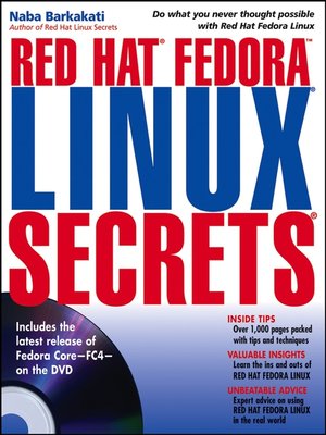 cover image of Red Hat Fedora Linux Secrets